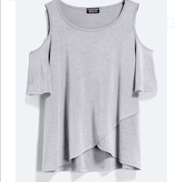 Papermoon Dani Cold Shoulder Knit‎ Top - Picture 1 of 5